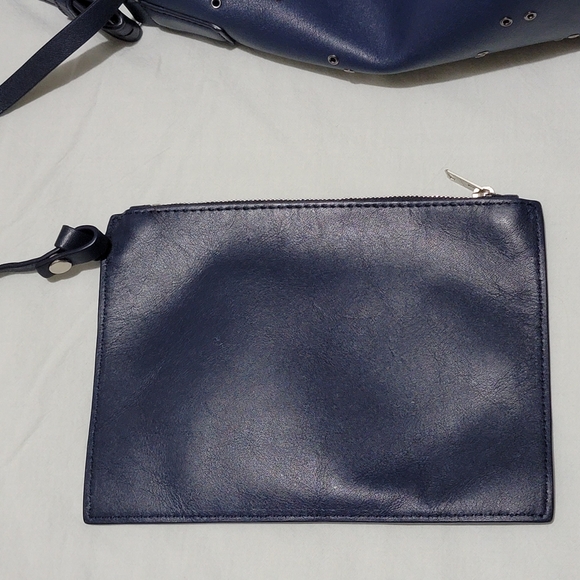 All Saints Junai Crossbody in Navy - Picture 13 of 15